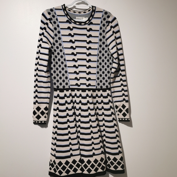 Eliza j medium sweater dress fit and flare - Picture 4 of 12